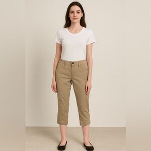 Outback Red khaki capris. Size 2.